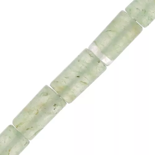 10x5mm Gemstone Tube Beads - Aventurine x5