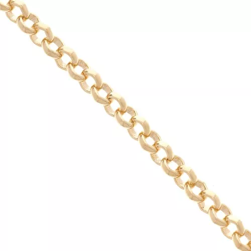 Belcher chain 4.6 mm - Gold plated 3 microns x20cm