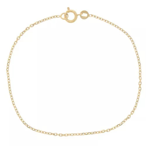Forçat mesh bracelet 1.45 mm - Gold plated 3 microns x19 cm