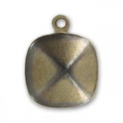 Stick-on setting PureCrystal 4470 10mm Bronze tone 1 loop|raw }}