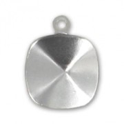 Stick-on setting PureCrystal 4470 10mm Rhodium tone 1 loop|raw }}