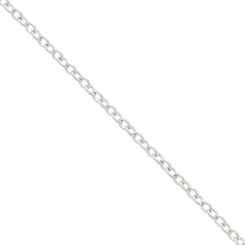 1.4mm 925 Sterling Silver Cable chain x50cm