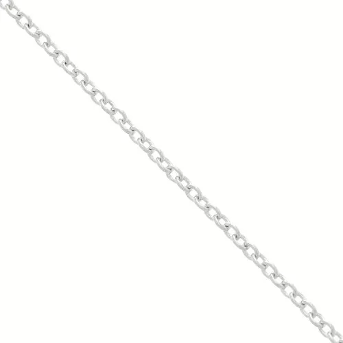 1.4mm 925 Sterling Silver Cable chain x50cm
