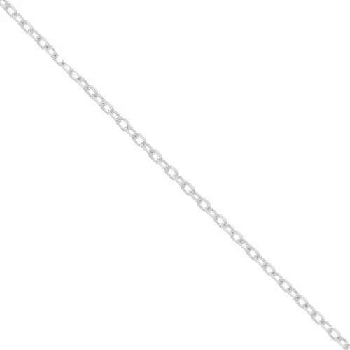 1mm 925 Sterling Silver Cable chain x50cm