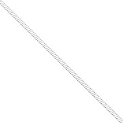 1mm 925 Sterling Silver square snake Chain x50cm|raw }}