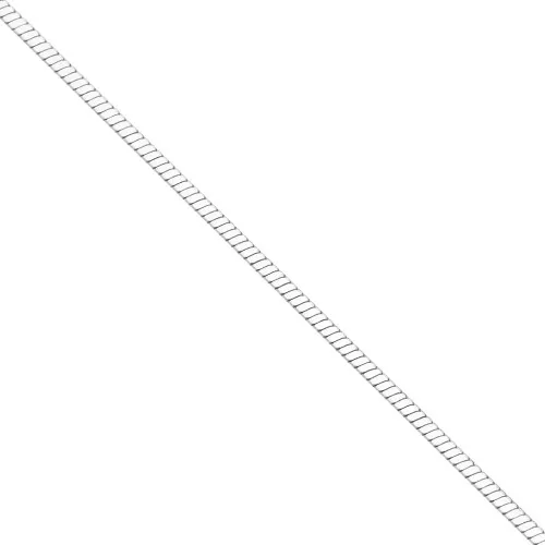 1mm 925 Sterling Silver square snake Chain x50cm
