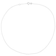 Trace mirror chain 1.4 mm - 925 Sterling Silver x42 cm