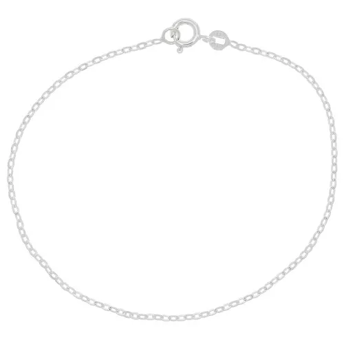 Filed Forçat Bracelet 1.6 mm - Silver 925 x19cm