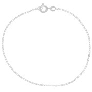 filed Forçat mesh Bracelet 1.45 mm - Silver 925 x19cm|raw }}