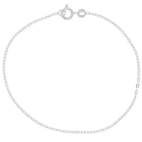 filed Forçat mesh Bracelet 1.45 mm - Silver 925 x19cm