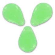 Flat drops 13x10mm Jade Opal x10|raw }}