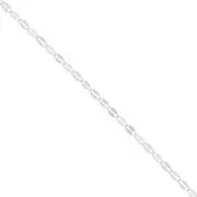 3.5mm 925 Sterling Silver Fancy mesh Chain x50cm
