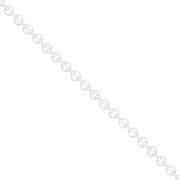 Chain Fancy Discs 4 mm in Silver 925 x50cm