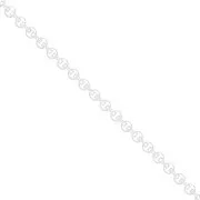 Chain Fancy Discs 4 mm in Silver 925 x50cm