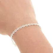 Chain Fancy Discs 4 mm in Silver 925 x50cm