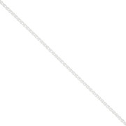 Palm Tree Chain 1 mm in Silver 925 x50cm|raw }}