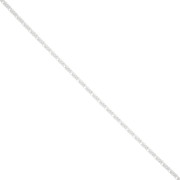 Chain mesh 1.2 mm in Silver 925 x50cm|raw }}