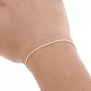 Chain mesh 1.2 mm in Silver 925 x50cm