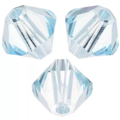 PureCrystal 5328 Crystal Bicones 4mm Light Azore x50