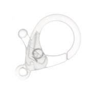 25mm Acrylic Lobster Clasp - Transparent x1|raw }}