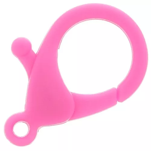 36mm Acrylic Lobster Clasp - Fuchsia x1