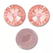Rose Peach - PureCrystal Hotfix rhinestones 5mm Rose Peach x36 PureCrystal Hotfix rhinestones 5mm Rose Peach x36