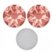 PureCrystal stick-on rhinestones 4mm Rose Peach x36