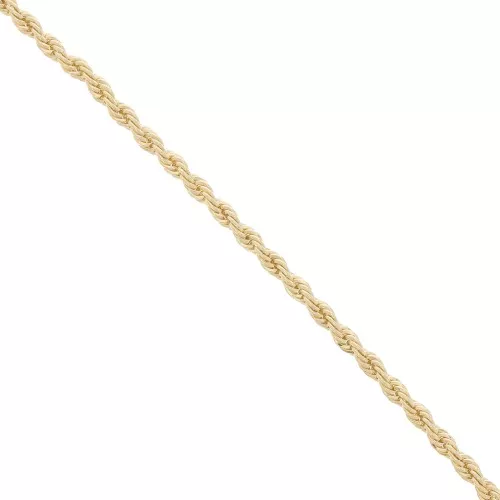 3mm Rope Mesh Chain - Gold Tone x1m