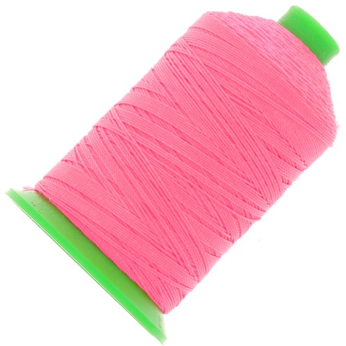 Vega Super polyester yarn size 20 -Neon Pink n°400 x300m