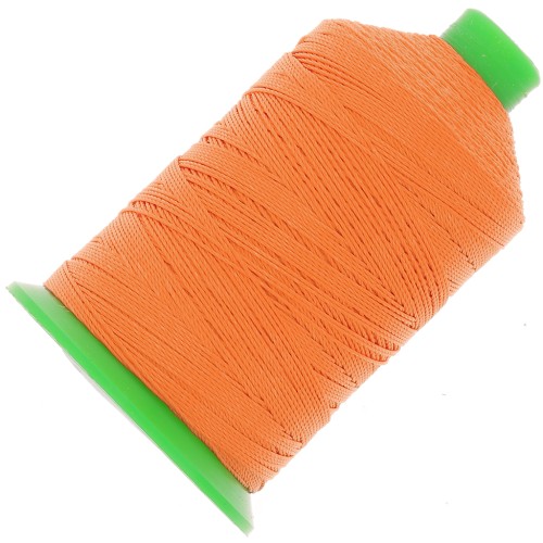 Vega Super polyester yarn size 20 - Orange n°321 x300m