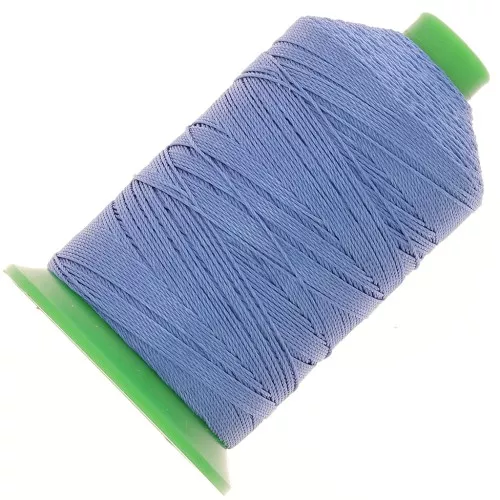 Vega Super polyester yarn size 20 - Azure n°611 x300m