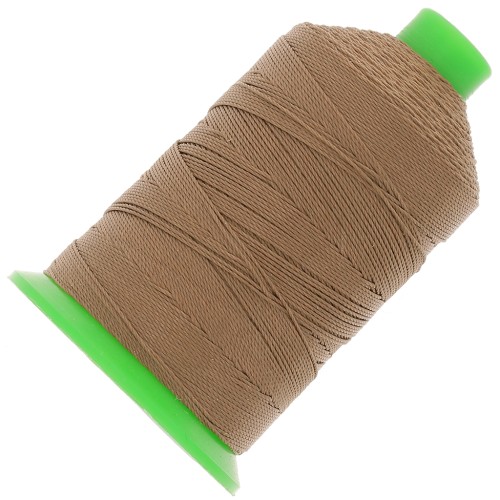 Vega Super polyester yarn size 20 - Marron glacé n°813 x300m