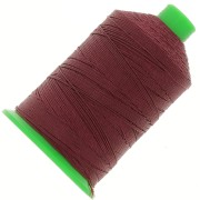 Vega Super polyester yarn size 20 - Burgundy n°415 x300m|raw }}