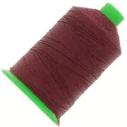 Vega Super polyester yarn size 20 - Burgundy n°415 x300m