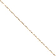 Rhinestones brass chain in cut crystal 2.10 mm Gold Tone - Crystal x50cm|raw }}