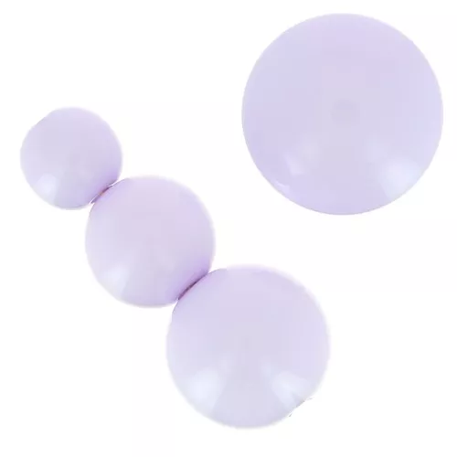 Assortment of 26 beads 6-8-10mm and 2 cabochons in opaque resin - Parma x1