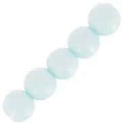 4mm Opaque resin bead - Light Blue x15