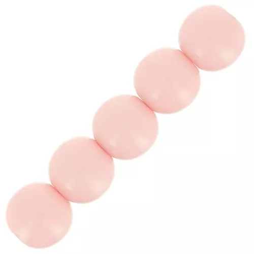 4mm Opaque resin bead - Light Pink x15