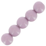 4mm Opaque resin bead - Lilac x15|raw }}