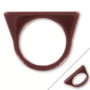 Synthetic Ring Size 60 Chocolate x1