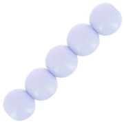 4mm Opaque resin bead - Baby Blue x15