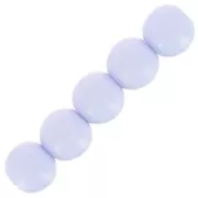4mm Opaque resin bead - Baby Blue x15