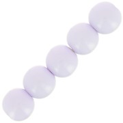 6mm Opaque resin bead - Parma x10