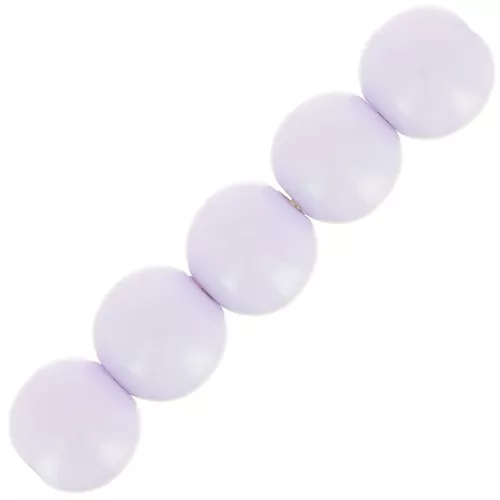 6mm Opaque resin bead - Parma x10