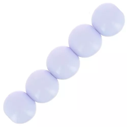 6mm Opaque resin bead - Baby Bluex10