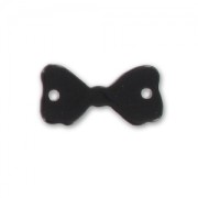 knot spacer 2 holes 24mm Jet x1|raw }}