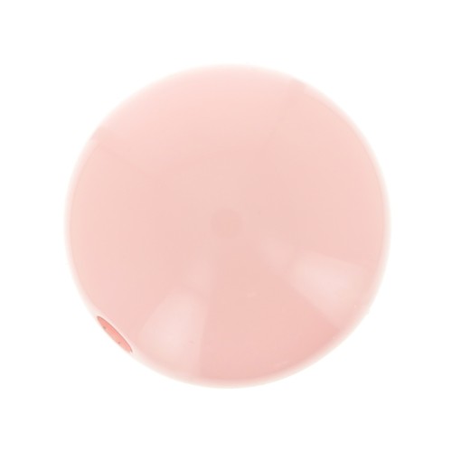 8mm Opaque resin bead - Sugarplum pink x1