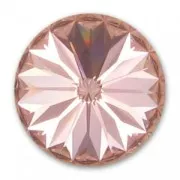 PureCrystal 1122 Rivoli Round Stone 14mm Vintage Rose