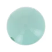 10mm Opaque resin bead - water greenx1