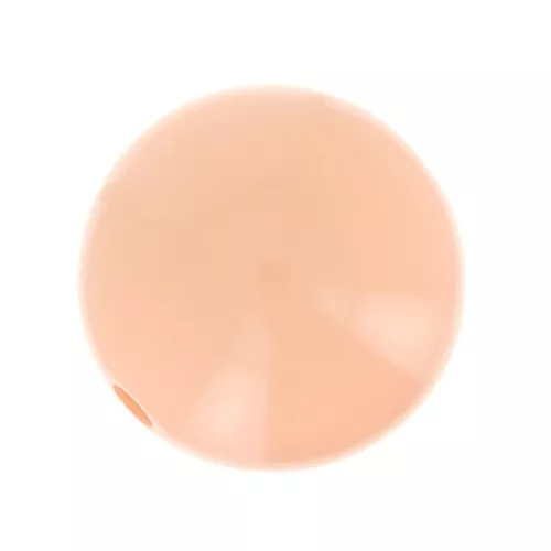 10mm Opaque resin bead - Salmon x1